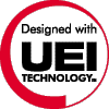 Designed with UEI technology